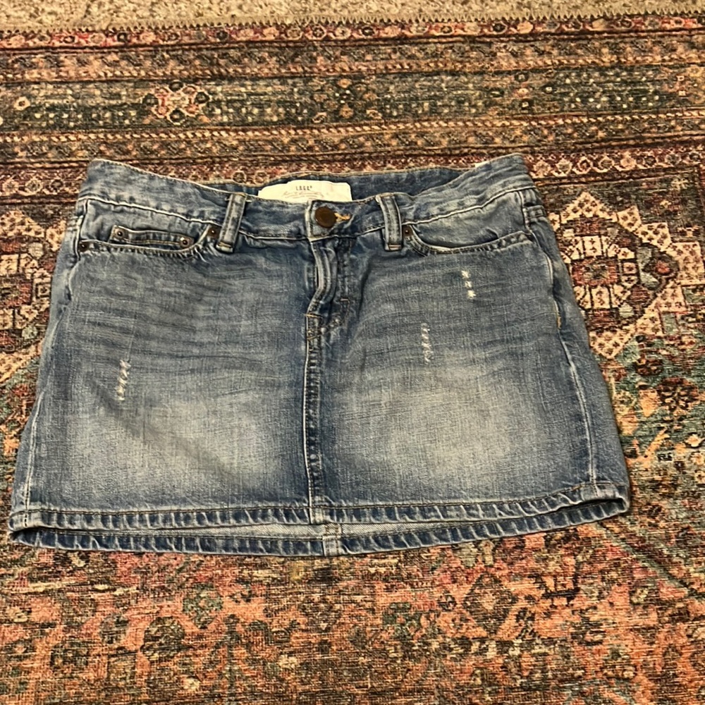 H&M denim mini skirt size 6